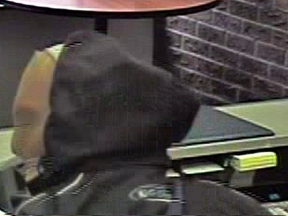 Fort Saskatchewan RCMP are searching for a male suspect who robbed the Lamont ATB bank on June 8.