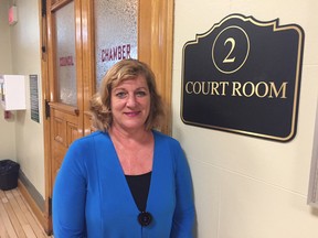 Assistant Crown attorney Nancy Komsa founded the domestic violence court at the Oxford County Court House a year ago. (HEATHER RIVERS/SENTINEL-REVIEW)