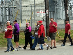 Members of the KL OPP and KL Community Living got together on Thursday for the annual Special Olympics Torch Run.