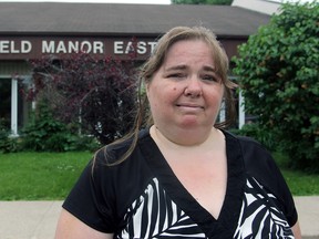 Rana Linden-Wright, activities leader at the Fairfield Manor East, located off of McLean Court in Kingston. (Steph Crosier/The Whig-Standard)