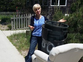 Supplied photo
Is summer on Manitoulin Island the only time our addictions to yard sales become gloriously rampant? Over 26 years, our Bonnie has collected many beautiful things — but mostly stories. She has hidden her finds in the clean garbage container.