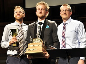 Brad Mateuchev was named the male athlete of the year at the Strathcona Christian Academy. Photo Supplied