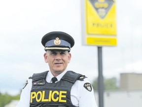 Insp. Scott Semple is the new Ontario Provincial Police Napanee detachment commander. (Meghan Balogh/The Whig-Standard)