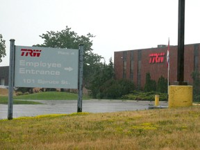 The ZF-TRW plant in TIllsonburg will be closing its doors by the end of the year, the municipality confirmed Monday. (CHRIS ABBOTT, Postmedia Network)