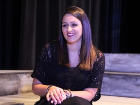 Brianna Niro, shown here during a rehearsal for Musical Comedy Guild's rehearsal of Jesus Christ Superstar in 2014, is part of the cast of Mamma Mia!