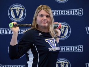 Julia Jodouin, a 17-year-old Sudbury native and national-level baseball standout, has committed to play for the new men's varsity team at Laurentian University, where she has enrolled in the bachelor of science in nursing program. Photo supplied