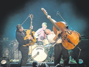 Cousin Harley performs at Wild Bill’s in Banff on Wednesday night.