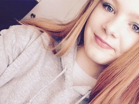 Kayla Savannah Hartwick, 15, was last seen near Lakeridge Health Oshawa on Monday. Supplied photo