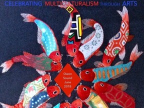 The Celebrating Multiculturalism Through Arts logo, created by Jennifer Hicks. SUPPLIED PHOTO