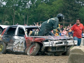 This year's demolition derby at the Tillsonburg Fair is Sunday at 2 p.m. (Chris Abbott/File Photo)