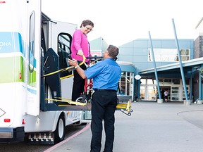 Mobility bus services in Strathcona County will soon cost less, as the county has announced the roll-out of an equitable fare system, effective July 1.

Photo courtesy Strathcona County