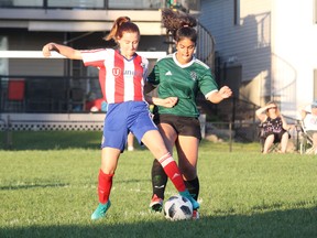 The Fort Saskatchewan Arsenal U15 Girls Diwisch clinched a 1-0 victory against the visiting COCL Club at Pryce Alderson Park field on June 18. The Fort’s lone goal was netted by Abbie Potter.