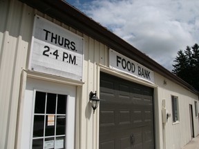The Walkerton Food Bank is open on Thursdays, but is also on-call 24 hours a day. (Steve Cornwell/Postmedia Network)
