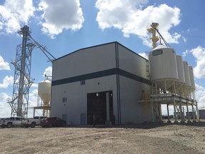 Galloway Seeds held a grand opening for its new $3 million seed cleaning facility at its Range Road 225 site on June 14.