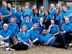 A total of 33 7ACRES employees graduated from the company's 10-course management program on June 20, 2018. (Steve Cornwell/Postmedia)