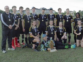 The Hanna Heat U19 soccer team had a 4-1 victory at division finals; bringing home the gold and earning a spot at Provincials in St. Paul, July 6–8.