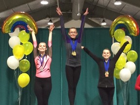 Haley Irwin made it on to the podium at the recent Canmore Summit Invite. (Supplied)