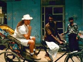 Bill Welychka in India in 1995. Supplied Photo.