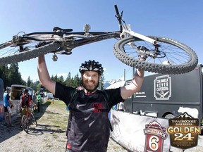 Sherwood Park’s Shawn Crosby won gold in the recent Golden 24 mountain bike race in B.C. Photo Supplied