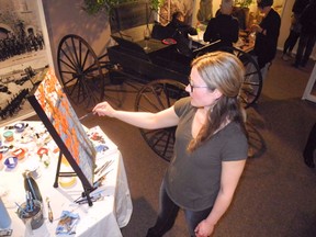 Kenora artist Melissa Jean's approach to landscapes focuses on water and light, two elements that are featured in almost everything she paints.
Reg Clayton/Daily Miner and News