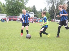 Melfort took on Melfort in the U11 division at the MUCC Field during Melfort Soccerfest on Saturday, June 23.