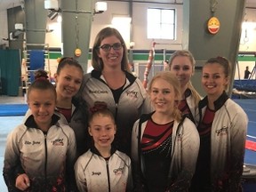 Fort Gymnastics Club gymnasts found many successes in their last few meets of the season in Wainwright, Edmonton and Canmore. They also held their year end show for parents and supporters on June 23.