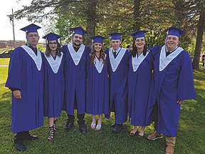 Photo supplied
ESC Franco-Ouest graduates of the Class of 2018 have fond memories now of their graduation day, as they move on to further their education or career.