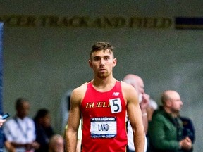 Turkey Point's Tommy Land recently finished his university career by winning the men's 600m and 1000m races at the Canadian championships.
Contributed Photo