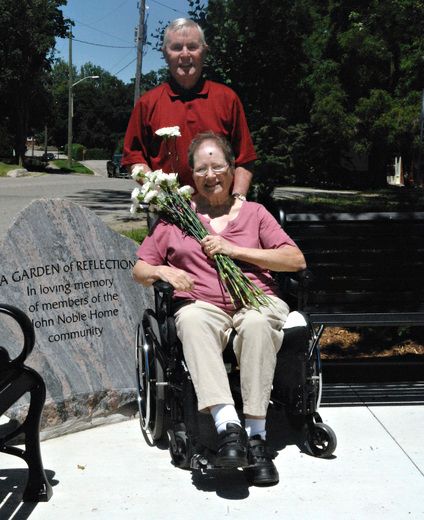 John Noble Home dedicates memorial garden | Brantford Expositor