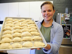 Entrepreneur Sylvia Zietek is relying on a family recipe to help launch her small business, Pierogi Queen. CHRIS MONTANINI\LONDONER