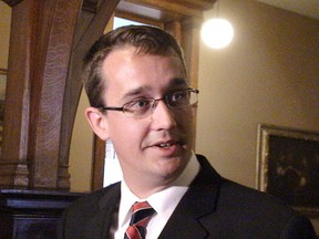 MPP Monte McNaughton is Ontario’s new infrastructure minister, having been sworn in with other Cabinet ministers on June 29. He’s the first MPP whose riding includes Chatham-Kent to serve in Cabinet since 1978. File photo/Postmedia Network