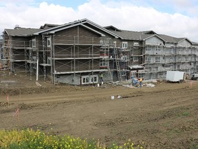 The Silver Birch Haven is currently under construction along Bison Way, with the Heartland Housing Foundation releasing a total cost of $19.5 million.

Taylor Braat/News Staff