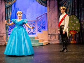 Chelsea Preston stars as Cinderella and Jamie McKnight stars as Prince Charming in Drayton Entertainment's production of Cinderella: The Panto, which will be playing a the Huron Country Playhouse from July 5 to 22. 
Photo courtesy John Sharp for Sarnia This Week.