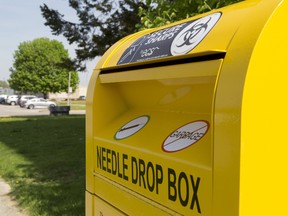 Needle drop boxes have been successful, according to the Brant County Health Unit. (Brian Thompson/The Expositor)