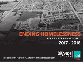 PHOTO SUPPLIED
Results from Year 3 of Grande Prairie’s Five Year Plan to End Homelessness (2015-2019) is being shared with the public on Friday.