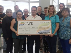 The Heartland Citizens on Patrol received $2,000 from Northwest Redwater Partnership on June 26. The funds will support volunteer’s travel efforts while on patrol across the region.