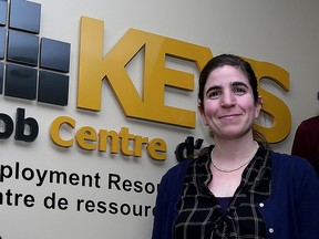 Madeleine Nuremberg, program manager at the KEYS Job Centre. Whig-Standard file photo