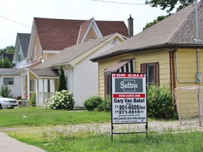 A residential listing is seen here on Thursday, July 5, 2018 in Stratford, Ont. Terry Bridge/Stratford Beacon Herald/Postmedia Network