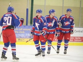 The Stony Plain Flyers are gearing up for the 2018-19 season. 

File photo.