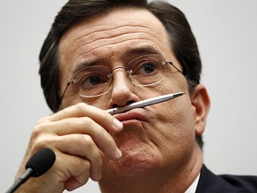 WHO: Stephen Colbert. CONTROVERSIAL TOPICS: Clueless politicians. Colbert is one of the sharpest, wittiest, comedic minds in the business. He attacks the American right-wing ironically, by pretending to be a Fox News-style talk show host - a memo the  White House correspondents dinner  organizers obviously didn't receive. (WENN.COM)