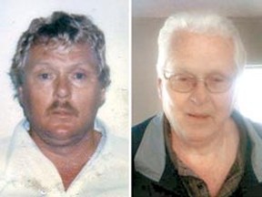 A pair of mug shots shows Ian Jackson MacDonald from 30 years ago (left) and January 2011. (HANDOUT)