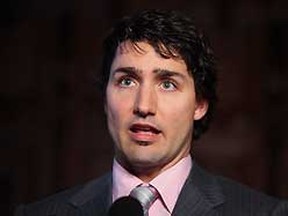 Liberal leader MP Justin Trudeau. (ANDRE FORGET/QMI AGENCY FILE)