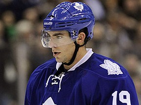 Maple Leafs forward Joffrey Lupul is an NHL all-star for the first time (File photo)