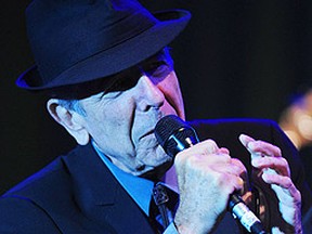 Leonard Cohen. (WENN.COM)