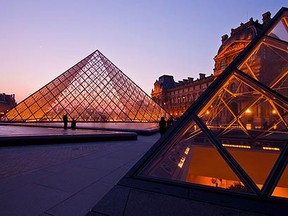 A view of the Louvre in Paris, France. (Shutterstock)