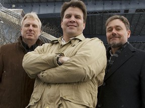 From left, Andrew Dickson, John Martin and Michael Gazier. (DARREN BROWN/Ottawa Sun)