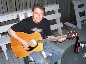 Simon Hubbard, 43, was identified by police as the man found dead on Stanley Ave. on New Year's Day. (Facebook photo)