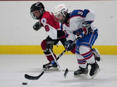 Ottawa Sting play against New Jersey Colonials in the Jim Durrell Complex during the Bell Capital Cup on Thursday. The Colonials beat Ottawa 4-1. (Hadas Parush/Special to the Ottawa Sun)