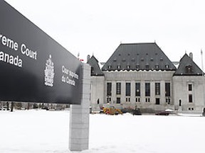 The Supreme Court of Canada is seen Wednesday Dec 22, 2010 in Ottawa. (ANDRE FORGET/POSTMEDIA FILE PHOTO)