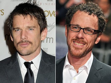 Boys' Name: Ethan. Rank: 4. Origin: Hebrew for "strong" or "firm". Famous namesakes: A-listers Ethan Hawke, left, and filmmaker Ethan Coen give the name some heft on the big-screen. (WENN.COM photos)